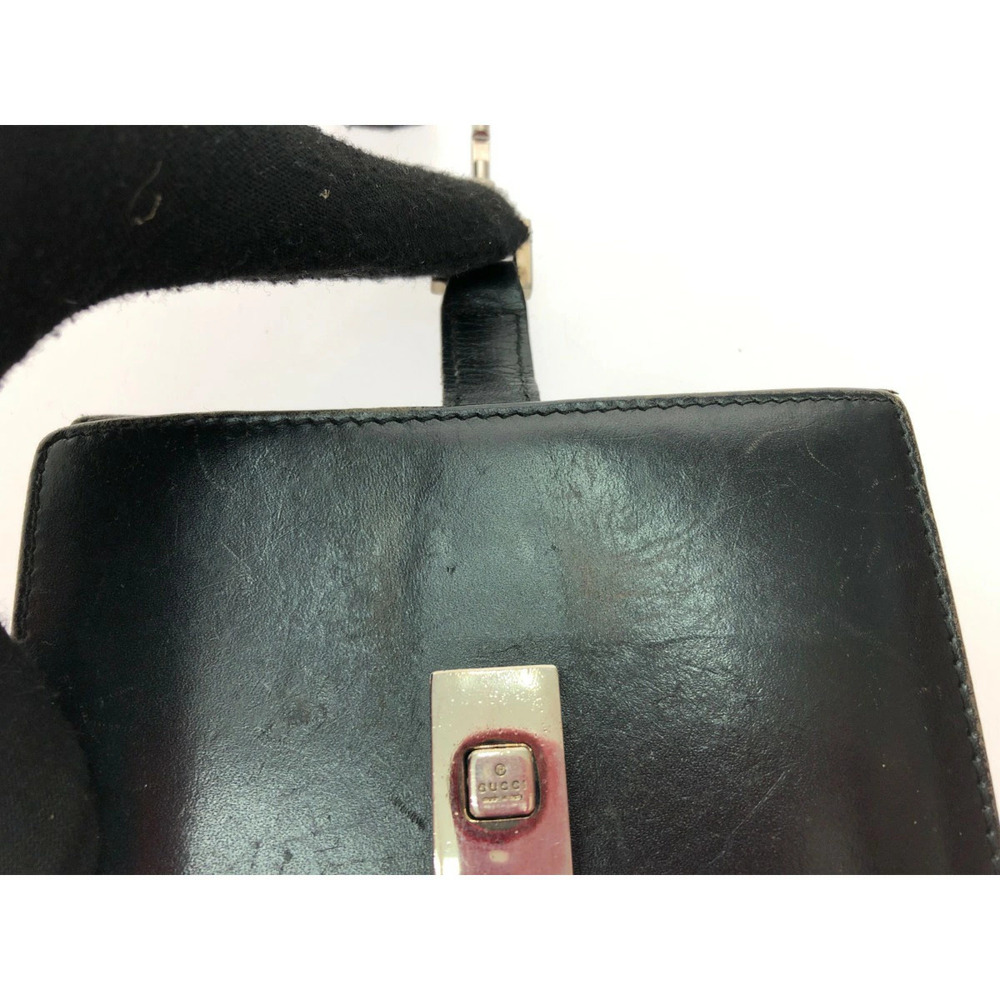 GUCCI Double Snap Bi fold Wallet Jackie Compact - Picture 6 of 9